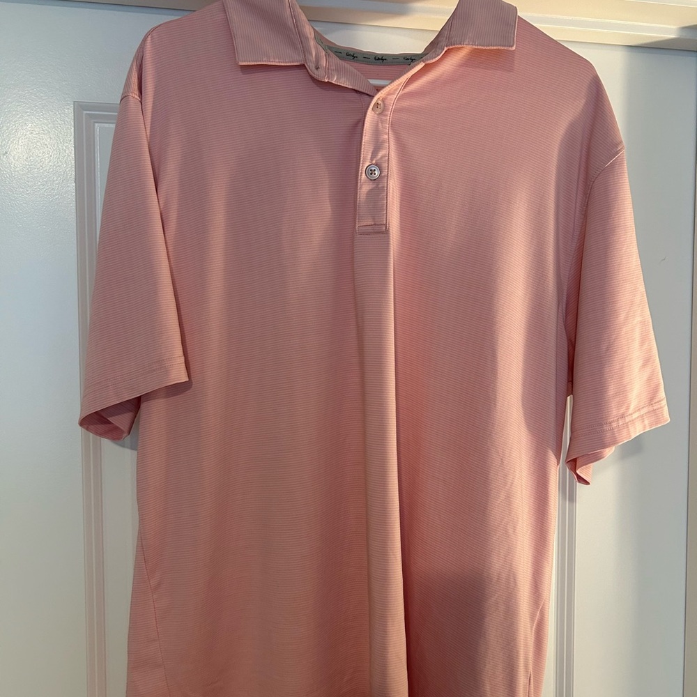 Walter Hagen Light Pink Polo Shirt